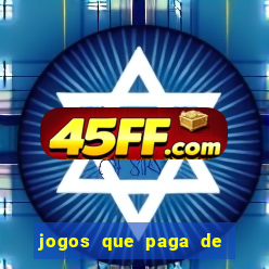 jogos que paga de verdade via pix